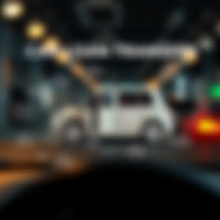 Detailed diagram of car loan transfer mechanics