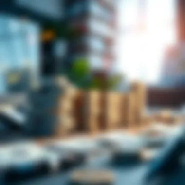 Illustration of compound interest growth over time