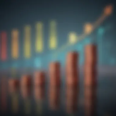 Graph illustrating different fee structures