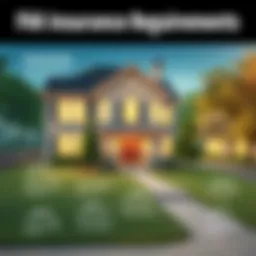 Detailed infographic explaining FHA insurance requirements