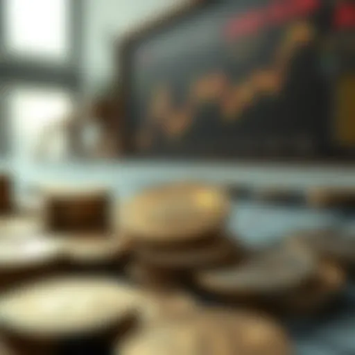 Graphical representation of cryptocurrency capital gains taxation