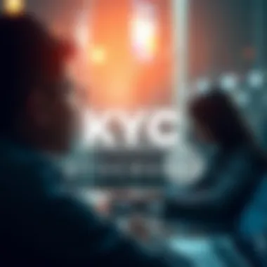 Illustration of KYC processes