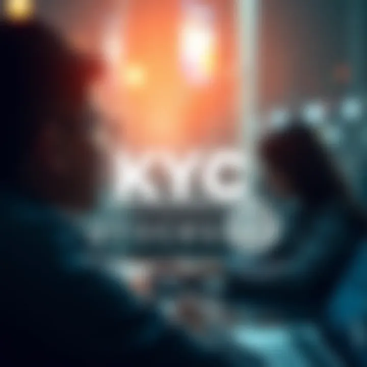 Illustration of KYC processes