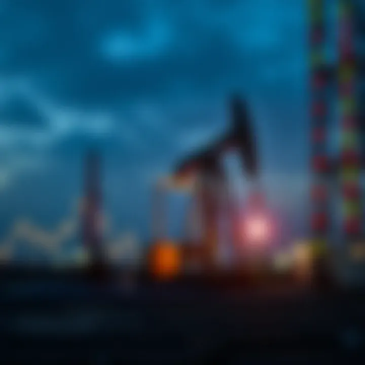 Economic Indicators Impacting Oil Prices Infographic on economic indicators affecting oil prices