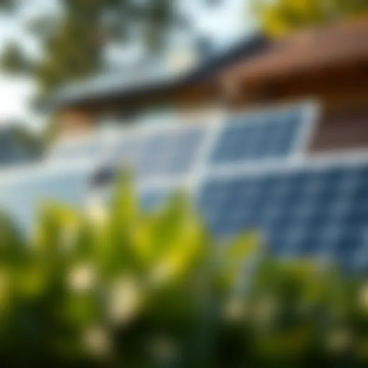 Various types of solar panels displayed for comparison