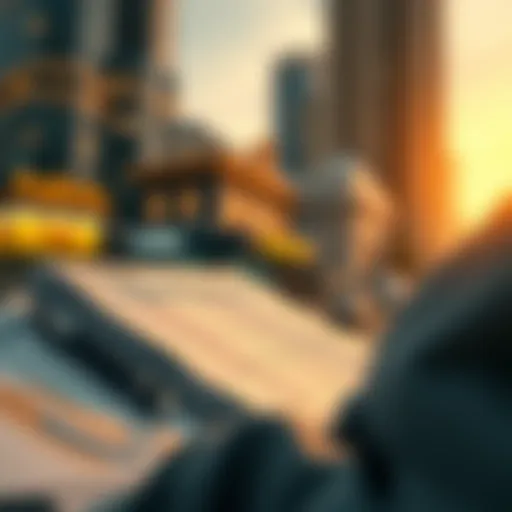 Illustration depicting the concept of credit reports