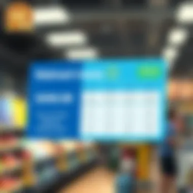 Fees for the Walmart Money Card Chart displaying the fees associated with the Walmart Money Card